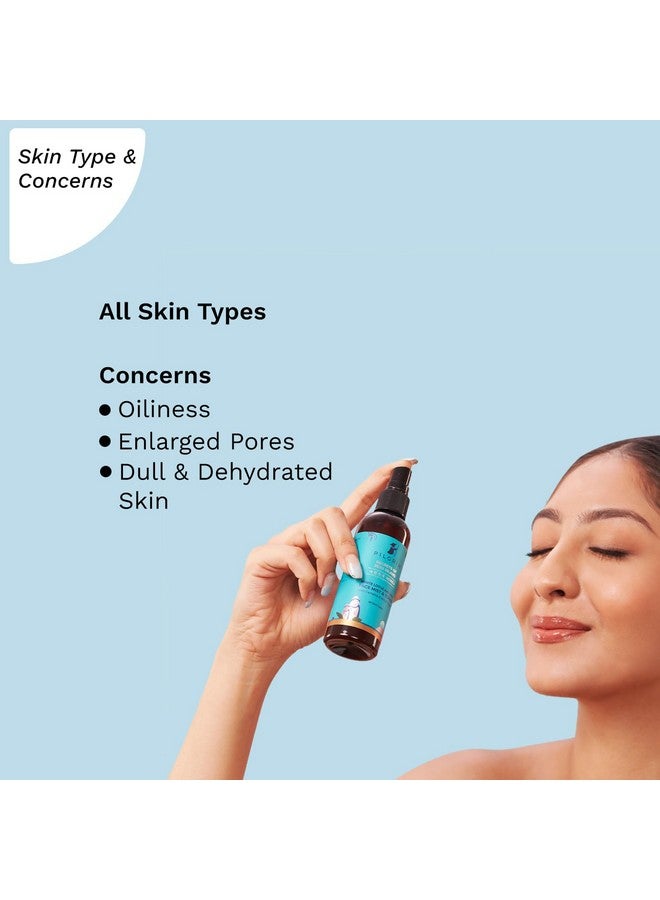 PILGRIM Korean Beauty White Lotus Refreshing Face Mist & Toner | Toner For Glowing Skin | Alcohol-Free Mist & Toner For Open Pores Tightening | Korean Skin Care Products | Women & Men | 100 Ml  - Image 4