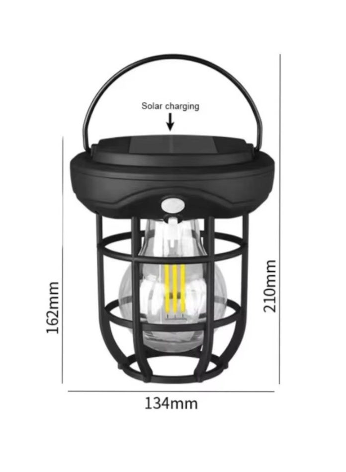Solar-Powered Lighting Lantern with Smart Motion Sensor, Automatic Operation, and Energy-Efficient LED Lighting - Image 4