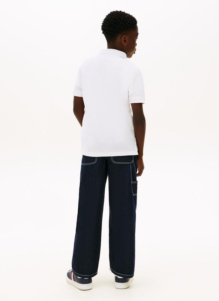 TOMMY HILFIGER Regular Fit Textured Polo Shirt - Image 2