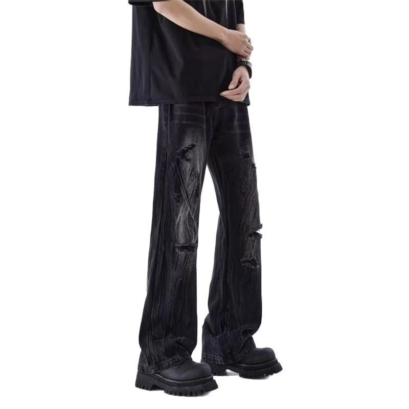 Unisex Casual Daily Denim Jeans - Image 1