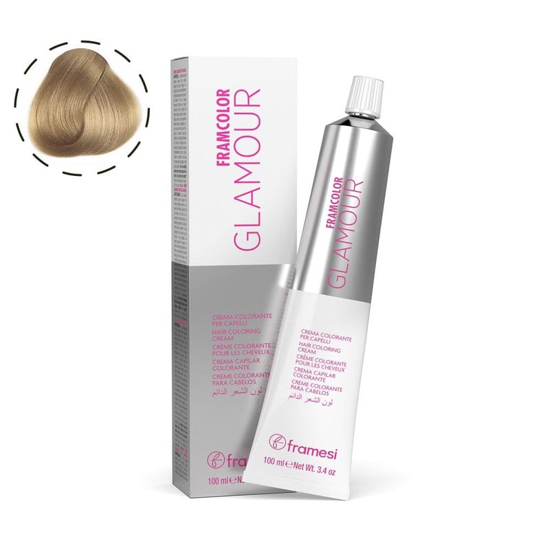 Framesi Morphosis Framesi Framcolor Glamour Hair Coloring Cream 9.36 Sandy Very Light Blonde 2oz — Professional Permanent Blonde Color - Image 1