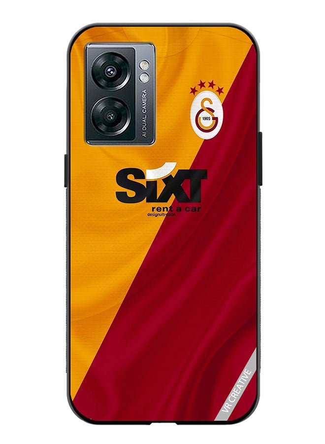 VR CREATIVE Protective Case Cover For OnePlus Nord N300 Nike Galatasaray 2022 Home Kit Design Design Multicolour - Image 1