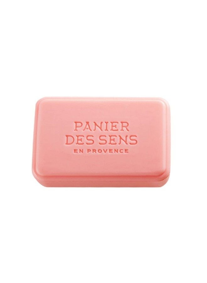 PANIER DES SENS Peach Shea Butter Natural Bar Soap Bath & Body Soap Bars Made In France 95% Natural 2 Bars 7Oz/200G Each  - Image 4