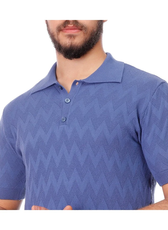 Coup Coup - Woven Polo-Shirt with Short Sleeves
