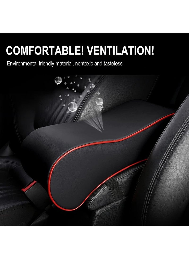 Generic Central Leather Armrest Cushion For Car  - Image 4