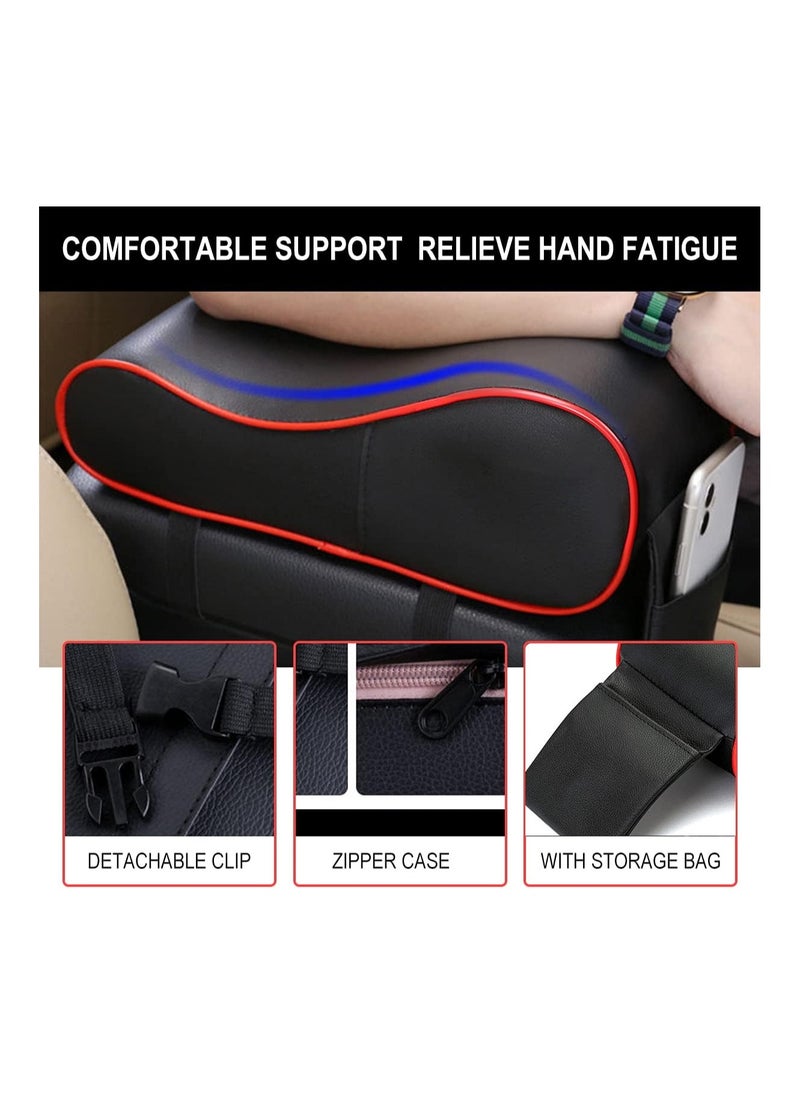 Generic Central Leather Armrest Cushion For Car  - Image 2
