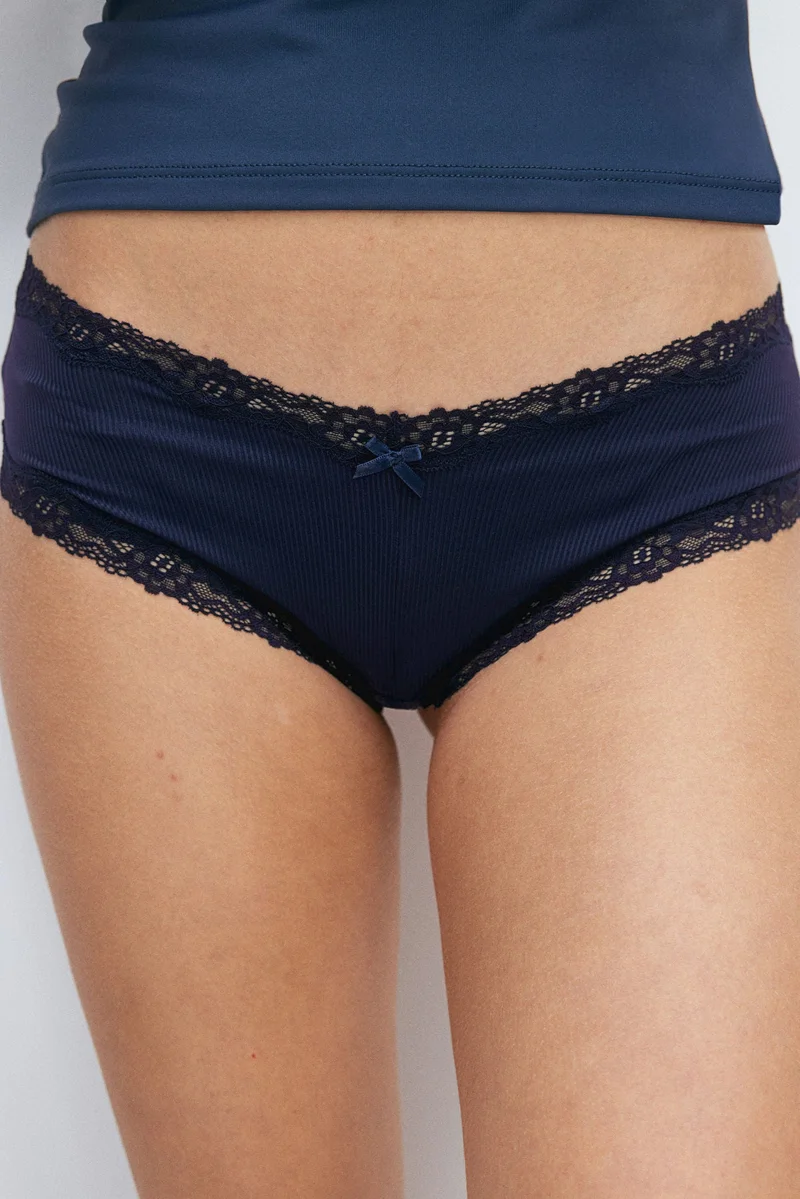 اتش اند ام سروال هيبستر من المايكرو فايبر - عبوة من 5