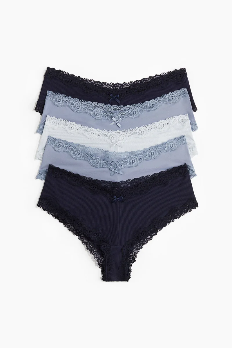 H&M 5-pack microfibre hipster briefs