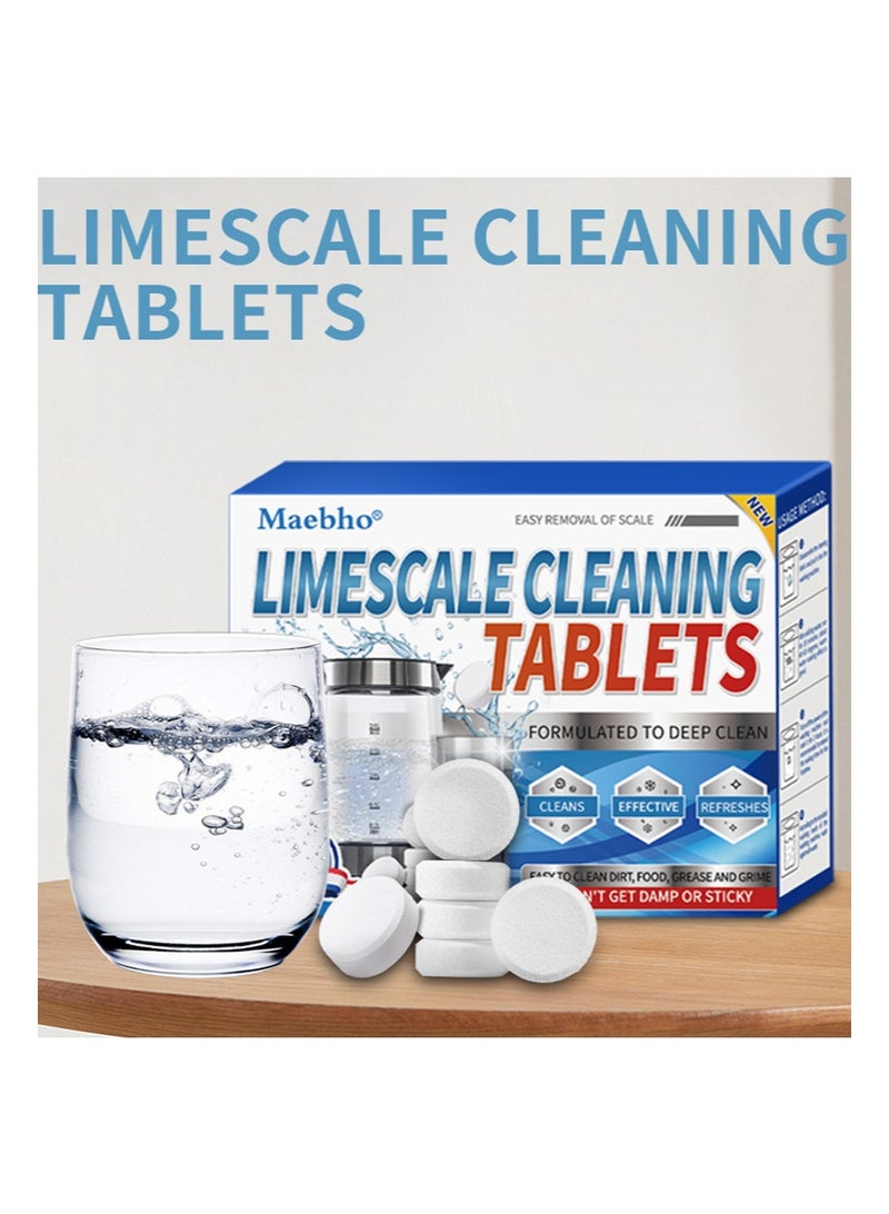 Maebho 48 Piece Limescale Cleaning Tablets，High Efficiency Kettle Cleaning Tablets，Effectively Removes Limescale，Suitable For Kettles，Water Bottles，And Thermoses - Image 4