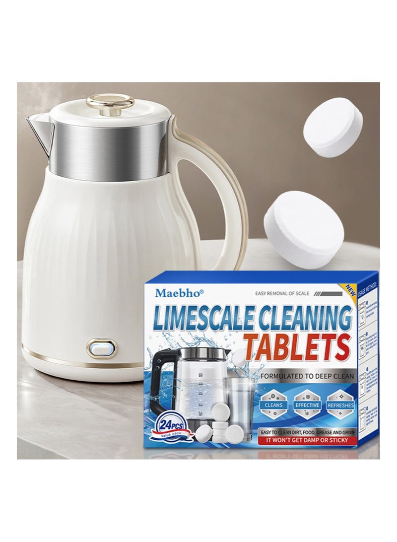 Maebho 48 Piece Limescale Cleaning Tablets，High Efficiency Kettle Cleaning Tablets，Effectively Removes Limescale，Suitable For Kettles，Water Bottles，And Thermoses - Image 5