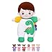 OUOZZZ Soft Boy Baby Doll 10 First Birthday Toys for 1 Year Old Boy Ideal 1 Year Old Boy Gifts Baby Boy Gifts Snuggle Buddy for Infants Dinosaur Toy - Image 3