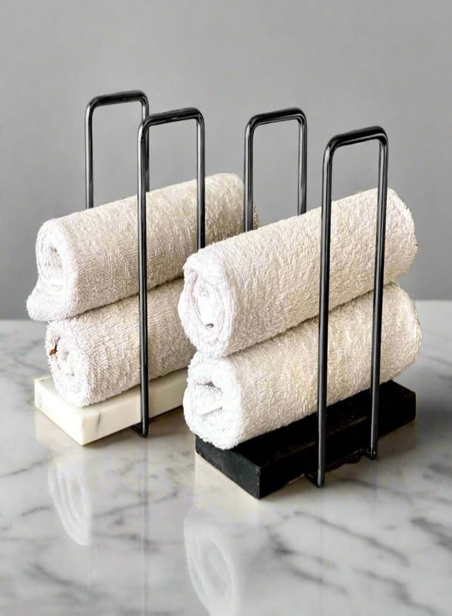 MASON HOME Imperial Napkin Holder Black - 1pc - L 25.4" x B 17.8" x H 7.6" | Bathroom - Kitchen - Bedroom - Washbasin | Towel - Kitchen Roll - Paper Towel | Home Décor | Organizer | Stand - Image 3
