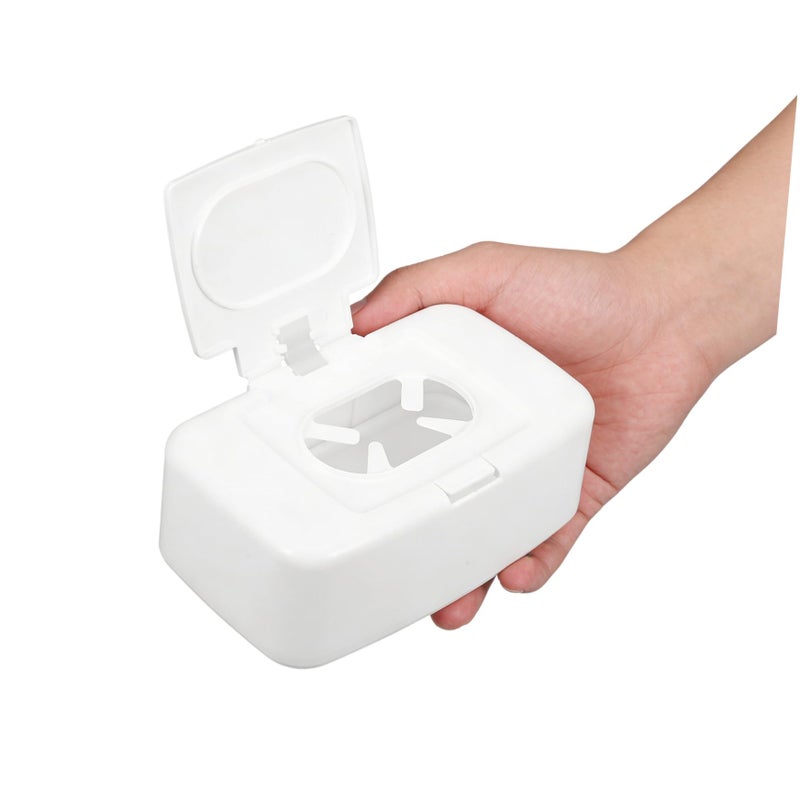 Refillable Wet Wipes Dispenser Box Portable Travel Holder for Car Nursery Home - Image 5