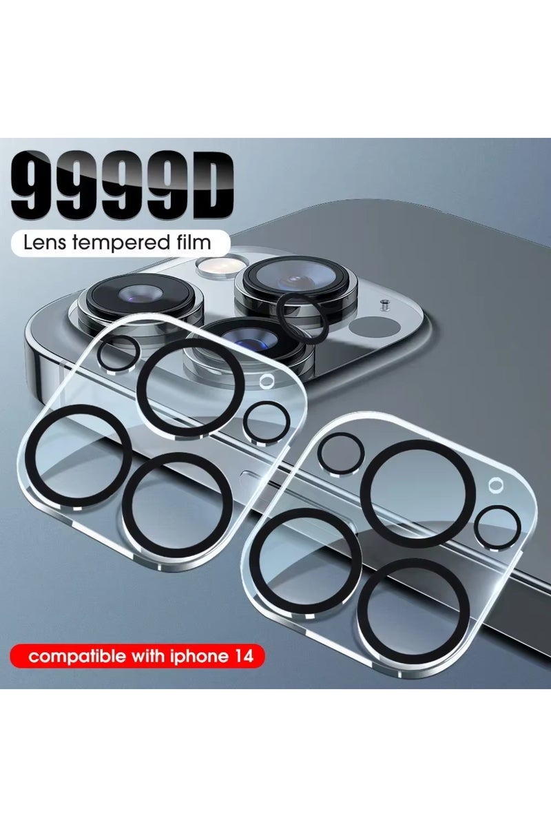 إيروريكس قطعة واحدة من زجاج الكاميرا لهاتف iPhone 16 Pro (Max) 4/1 قطعة واقي زجاجي عالي الدقة للكاميرا الخلفية لهاتف iPhone 16 15 11 14 P - Image 2
