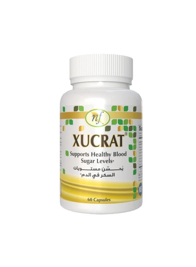 Natural Fervor NF Xucrat | Metabolic Support & Glucose Balance Formula Capsule 60's - Image 1
