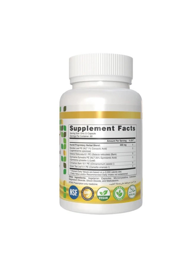 Natural Fervor NF Xucrat | Metabolic Support & Glucose Balance Formula Capsule 60's - Image 2