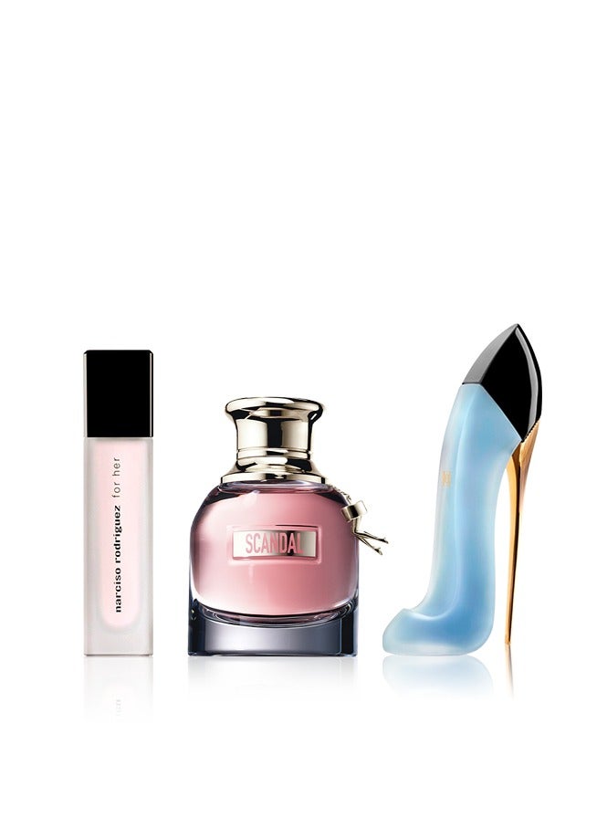 Perfume Gifts The perfume set consists of 3 pieces