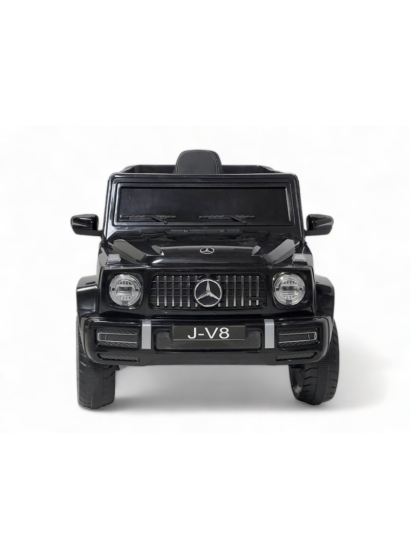 ALBADER Children's Mercedes AMG G63 G-Class With Remote Control and 2-Motors Electric, 12V Battery, Openable Doors, Car for Ages 2-8 Years (Black). - Image 5
