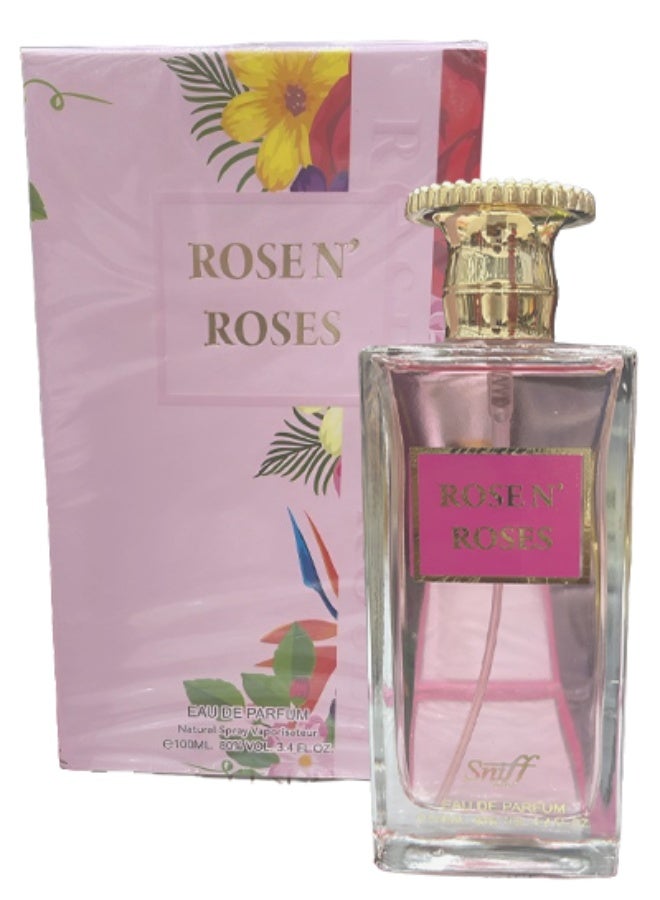 Sniff 5 Pieces Rose N Roses Perfume For Women 100ml EDP - Image 2