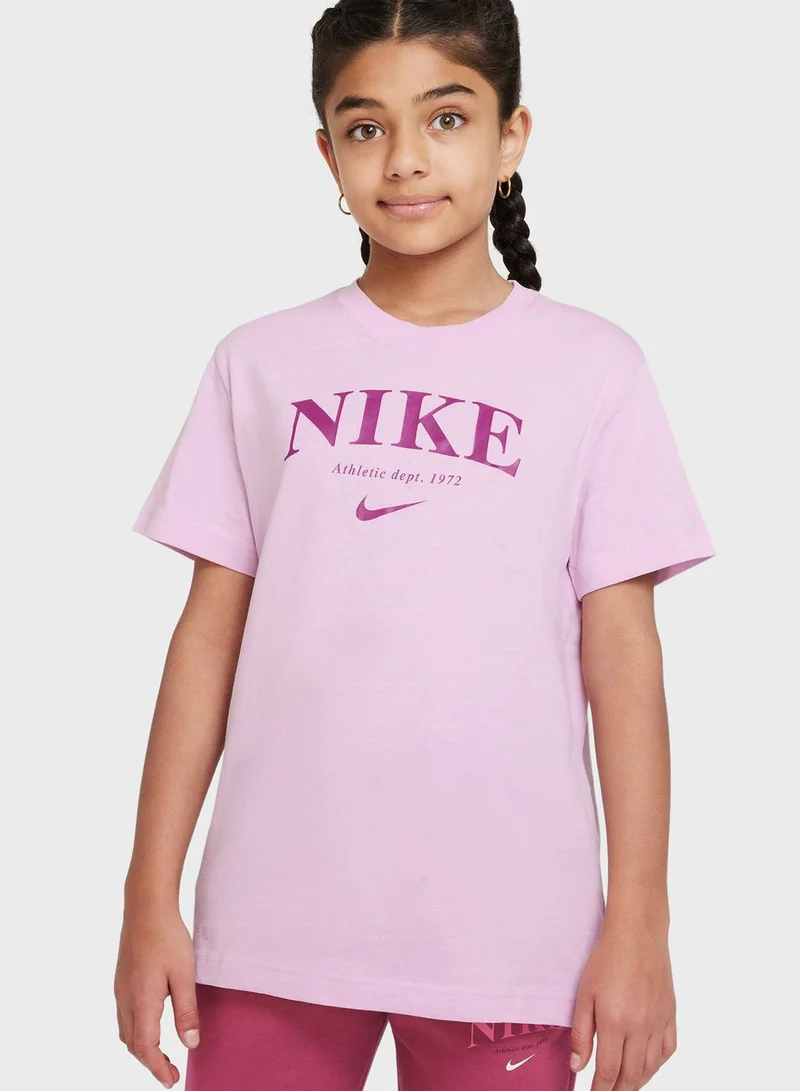 Nike Youth Nsw Trend Boyfriend T-Shirt