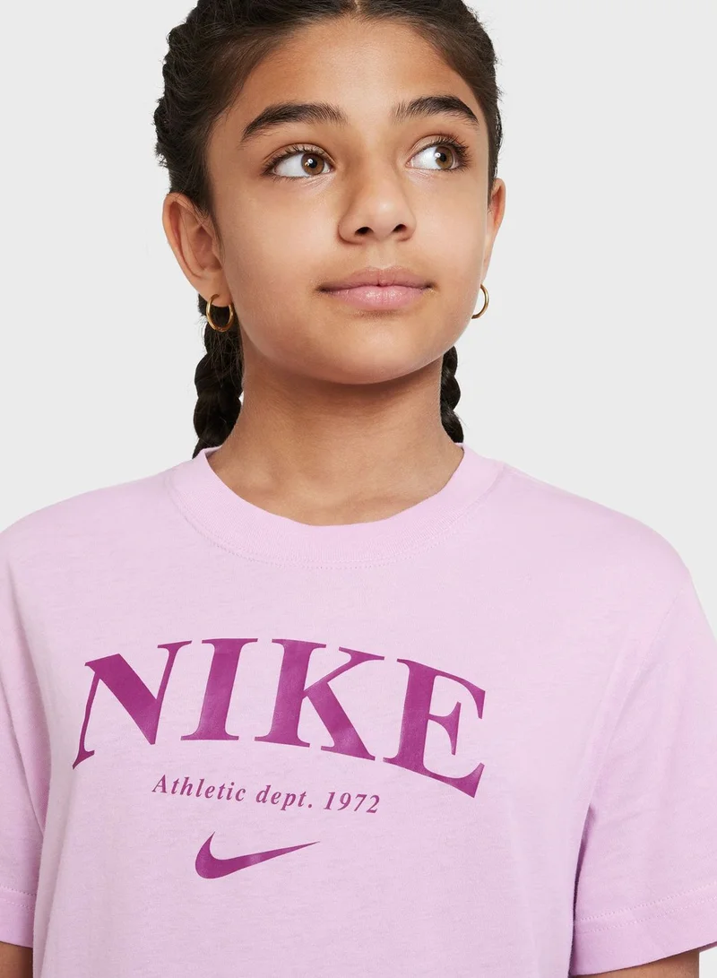 Nike Youth Nsw Trend Boyfriend T-Shirt