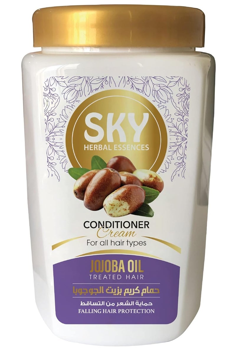 SKY Sky Cream Bath 1000 grams with Jojoba Oil  - Image 1