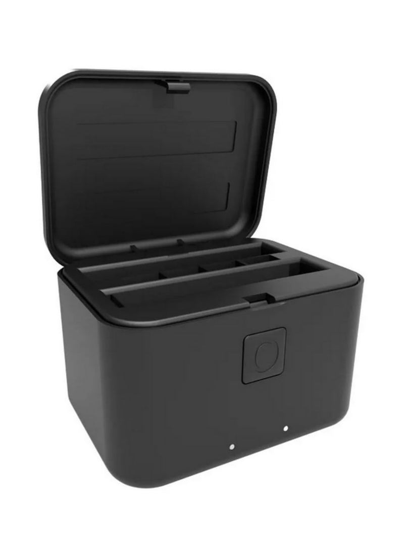 For Insta360 X5 Dual Battery Charger Hub Intelligent 2 Way Fast Charging Case with USB-C (5V/3A) Compact Efficient Charging Dock for X5 Camera Accessories（only charger box) - Image 1