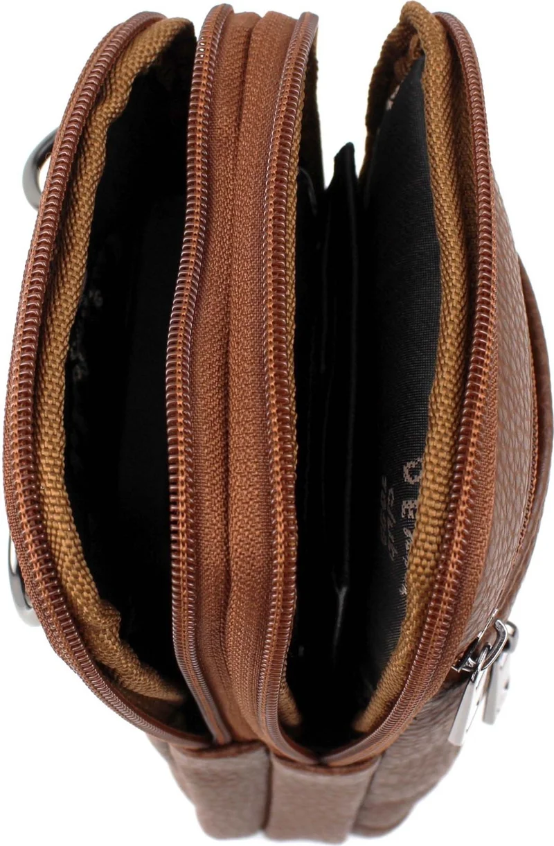 ديرسي كلوب Men's Brown Shoulder Strap Men's Shoulder Bag