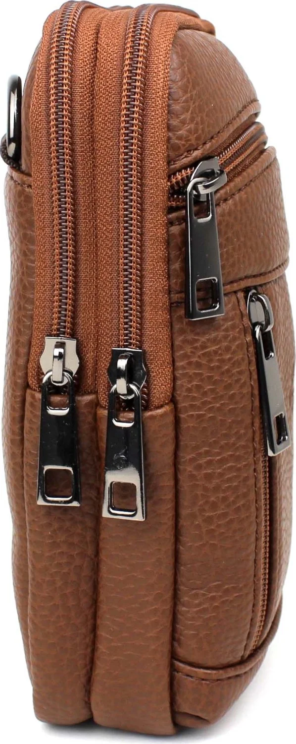 ديرسي كلوب Men's Brown Shoulder Strap Men's Shoulder Bag