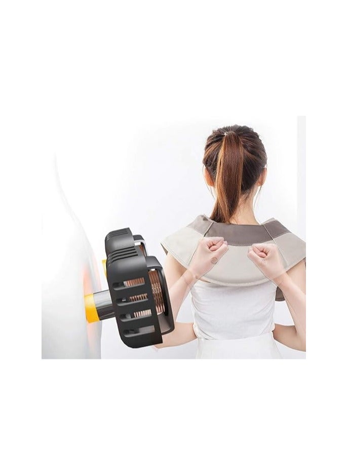 Neck Massager Portable Electric Knocks Cervical Massage Shawls Pain Neck and Shoulder Multifunction Tapping Massager Muscle Pain Relief - Image 2