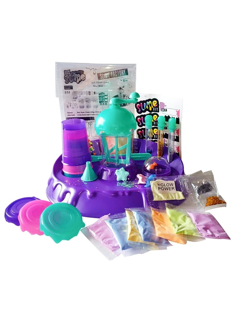 Slime Kit for Girls, DIY Classic Slime Toy, Slime Making Kit to Make Butter Slime, Cloud Slime & Foam Slimes, Fun Gift Idea