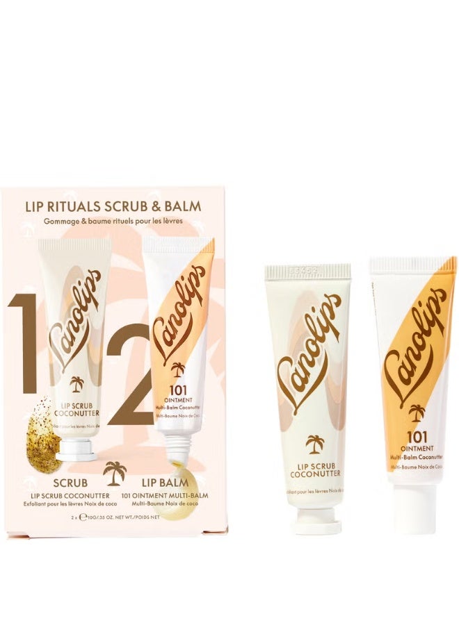 لانو ليبس مقشر وبلسم الشفاه Lanolips Lip Rituals بجوز الهند - Image 1