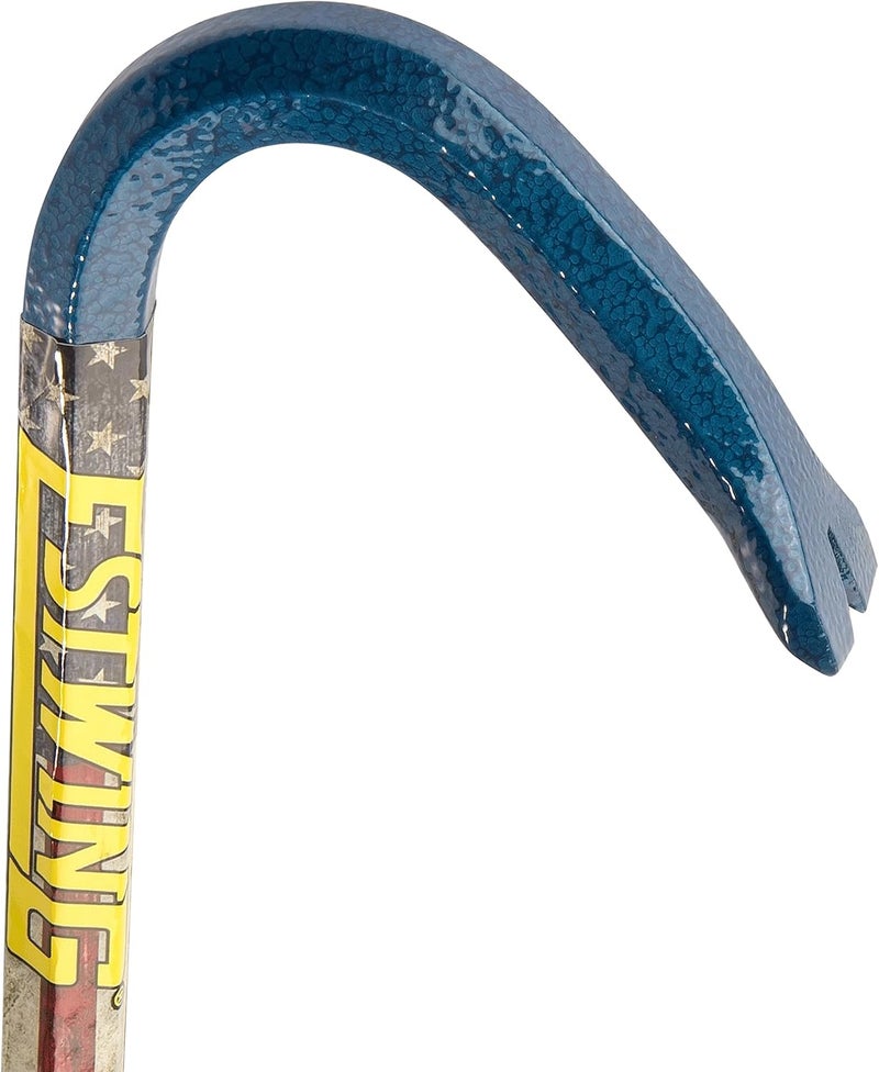 Estwing Gooseneck Wrecking Bar - 1/2" x 12" Pry Bar with Angled Chisel End & Forged Steel Construction - EWB-12 - Image 3