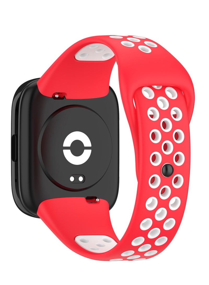 Strap Watch Silicone Compatible With Xiaomi Redmi Watch 3 Lite/Redmi Watch 3 Active, Sport Silicone Watch Band Wrist Strap,Bracelet Wristband Wrist Strap - Image 2