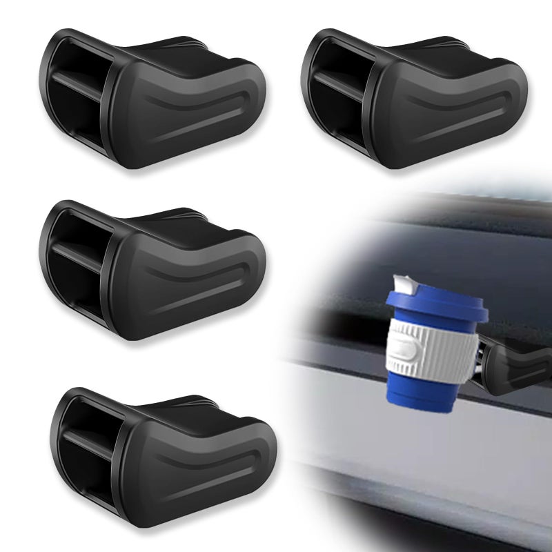 Foycow 4 Pcs Foycow Air Freshener Adapter Compatible with 20172024 Model 3 20202025 Model Y Air Freshener Vent Clips Adapter Air Freshener Diffuser Holder - Image 3