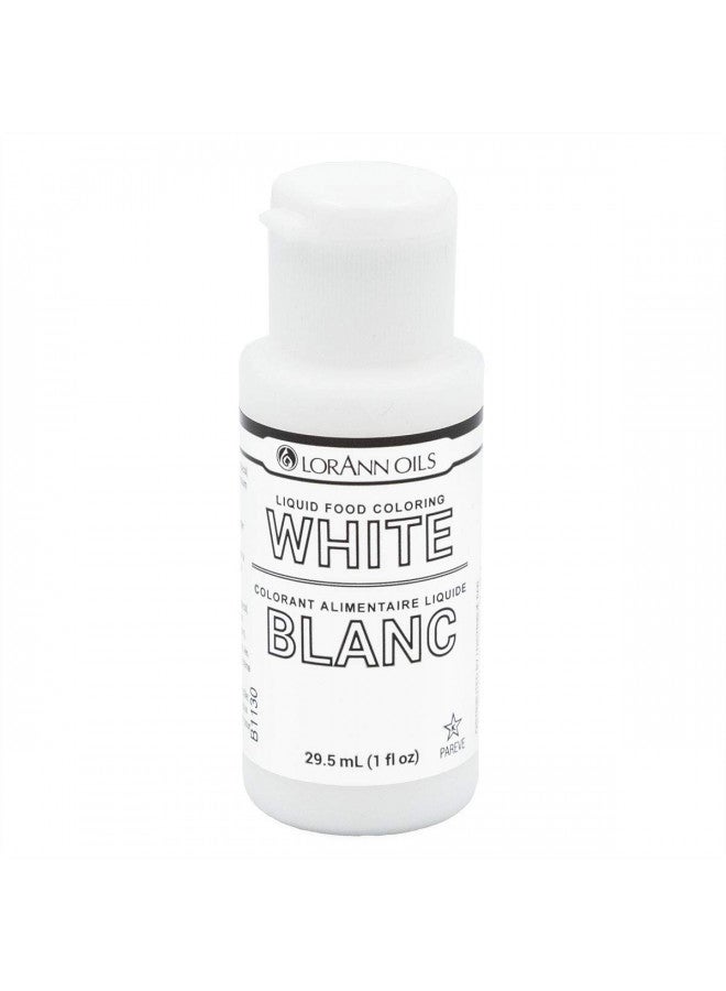 LorAnn Oils LorAnn White Liquid Food Color, 1 ounce squeeze bottle - Image 1