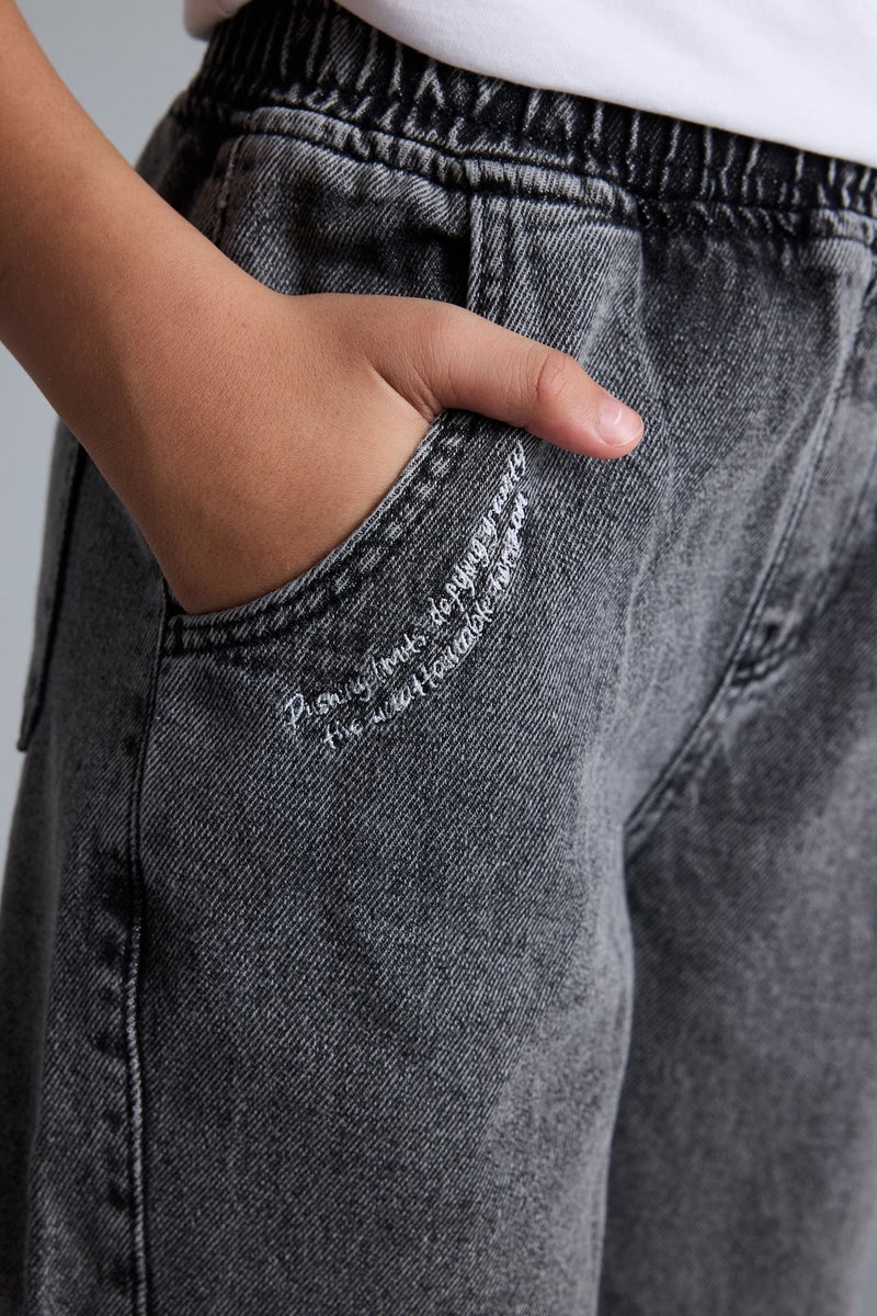 DeFacto Boy Barrel Fit Jeans - Image 4