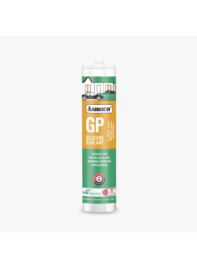 Asmaco GP Clear Silicone Sealant Antibacterial 315G