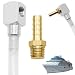 Tanbupu Universal 2 values can choose Marine Fuel Tank Pickup Tube with Straine 70948 Fuel Withdrawal Standard Boat Gas Tank Tube with Brass Barb Connector - Image 2