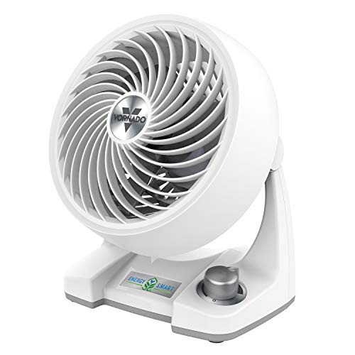 Vornado 133DC Energy Smart Compact Air Circulator Fan with Variable Speed Control, Powerful Personal Cooling, Signature Vortex Action, Adjustable Tilt, Fan for Bedroom, Kitchen, and Home, White - Image 1