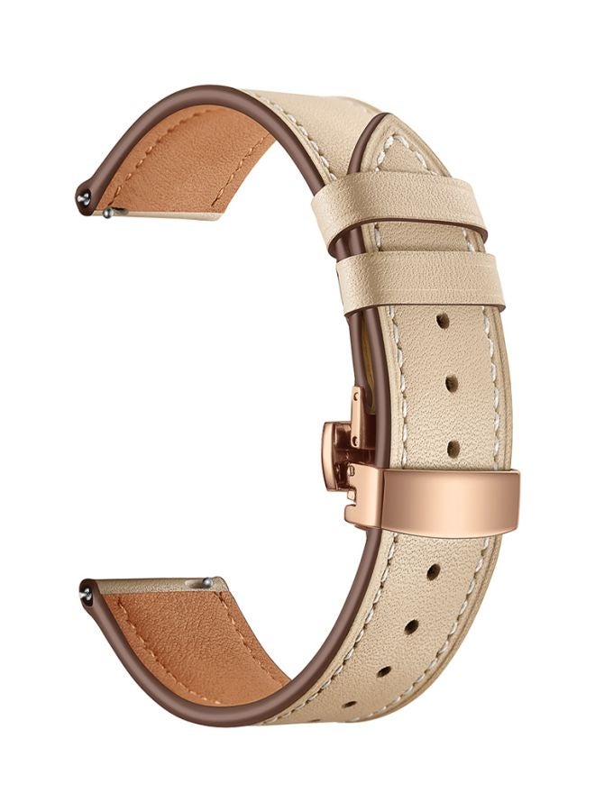 Perfii Replacement Band For Honor MagicWatch 2 46mm Creamsand - Image 1