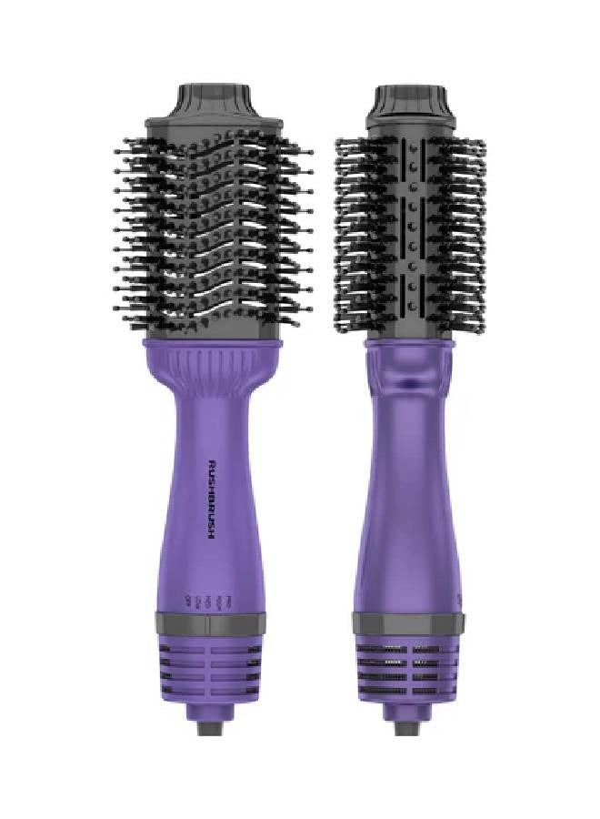 Rush Brush V3 Pro Hair Straightener, 1400W , 3 Speed settings, 4 Temperature - Purple - Image 1