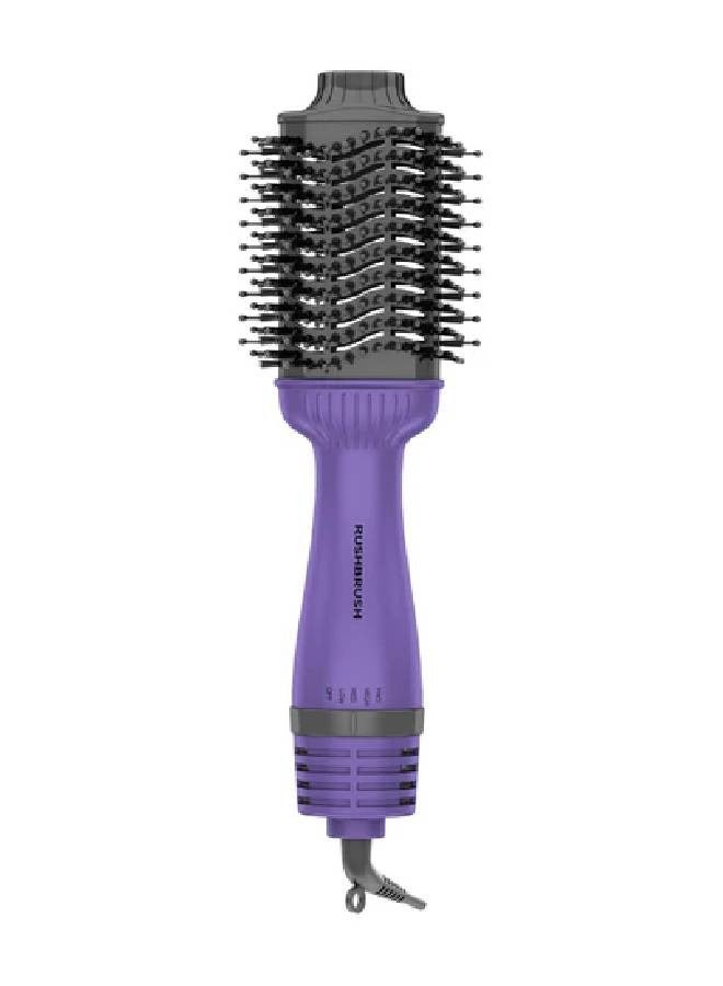 Rush Brush V3 Pro Hair Straightener, 1400W , 3 Speed settings, 4 Temperature - Purple - Image 2