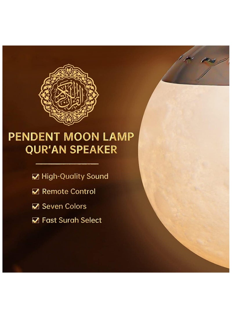 NBZH Pendant Moon Lamp Quran speaker  remote control