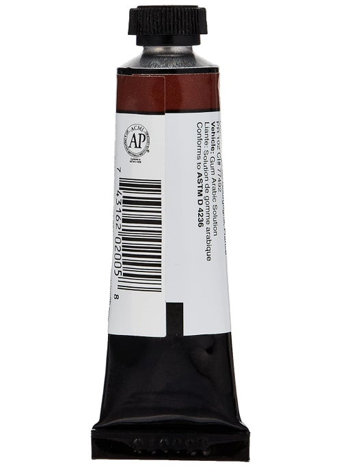 Daniel Smith DANIEL SMITH Extra Fine Watercolor 15ml Paint Tube, Burgundy Red Ochre  - Image 2