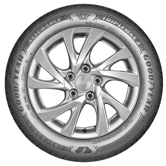 GOODYEAR 195/60 R16 ASSURANCE TRIPLEMAX 2 89H TUBELESS TYRE | Car Tyre for Front and Rear - Image 4