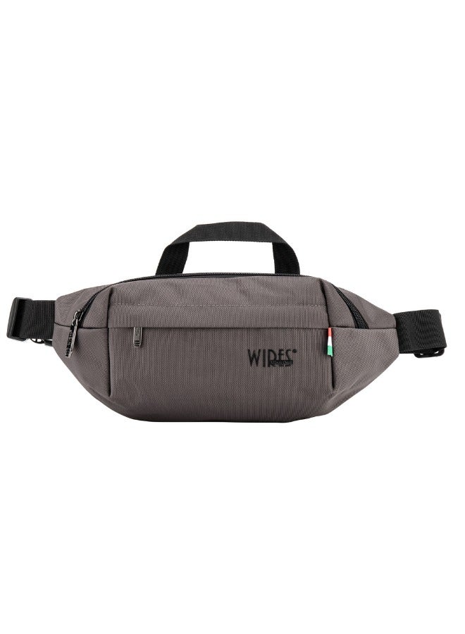 Wires Wires Fanny Pack for Men & Women, Unisex Waist Bag, Waist Pack for Men & Women with Adjustable Strap for Sports, Marathon, Gym, Casual, Hiking & Cycling, Fanny Bag for Traveling, Outdoor (Grey)  - Image 2