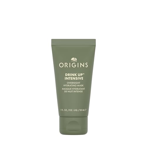Origins Drink Up Intensive Overnight Hydrating Face Mask | Hydrates for 72 Hours | With Niacinamide, Hyaluronic Acid, & Avocado Butter | Travel Size, 1 Fl Oz - Image 1