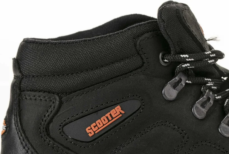 Scooter  Waterproof Leather Black Women's Shoes G5538CS