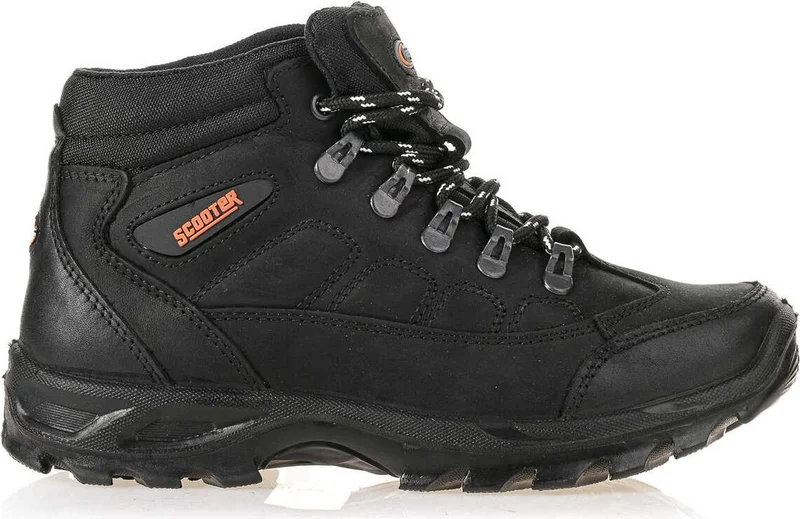 Scooter  Waterproof Leather Black Women's Shoes G5538CS